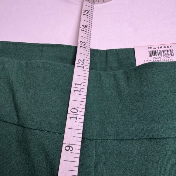 Alfani NEW Ess. Skinny Career Pants Green Plus Size 24W Tummy Control Career - Picture 11 of 12